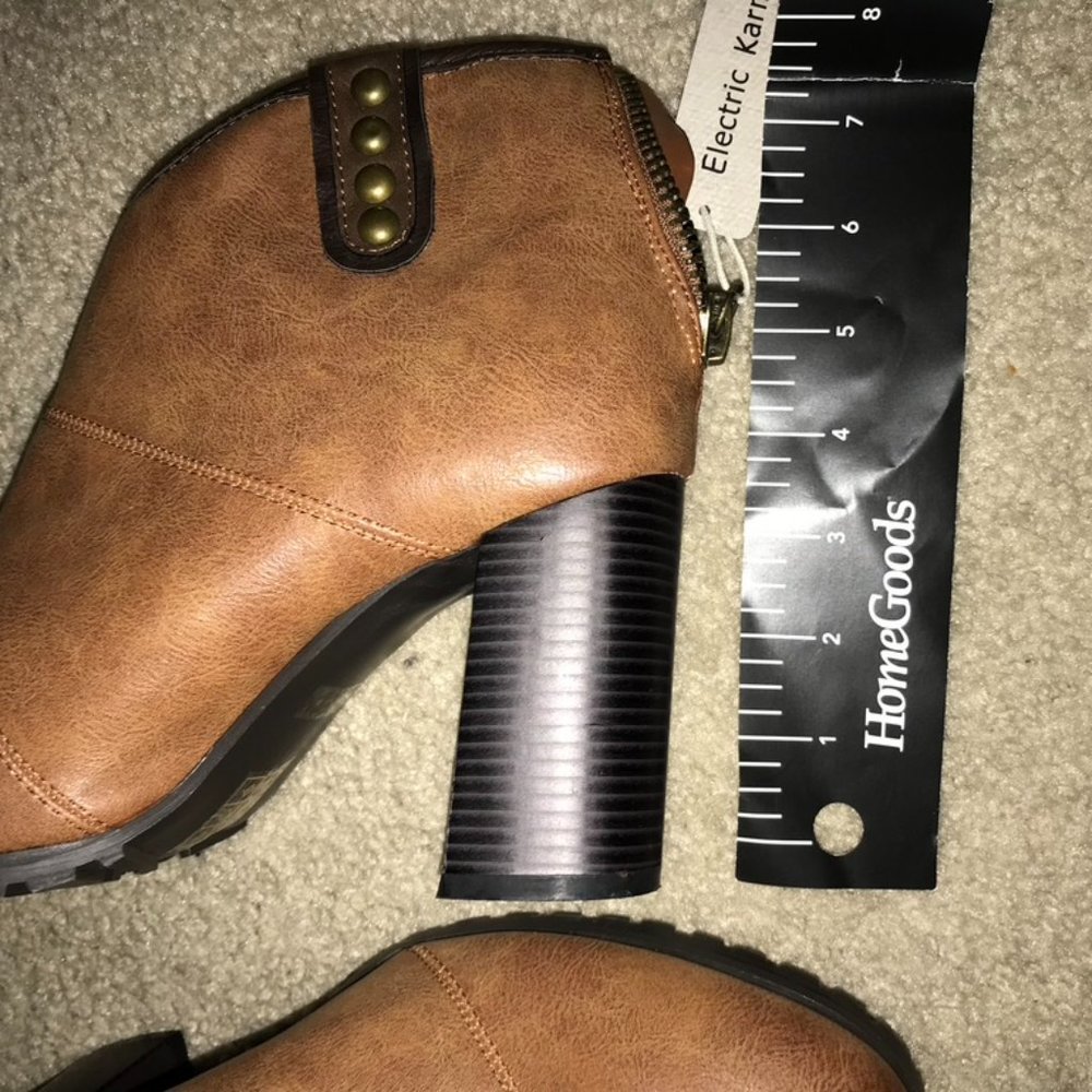 Leather Booties - Picture 4 of 6